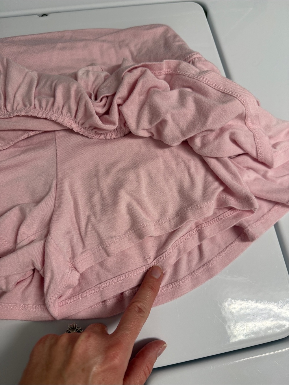 Soft Pink Ruffle Skort - Picture 4 of 4